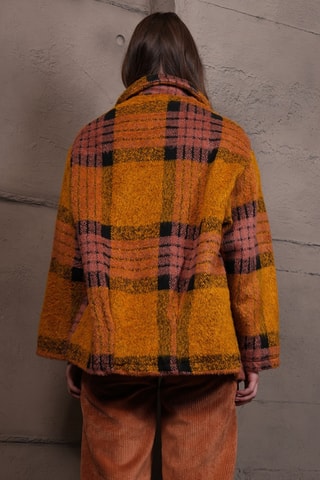 Veste - Marron clair et noir