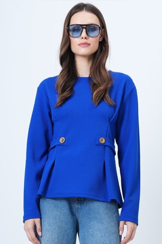 Blouse - Bleu