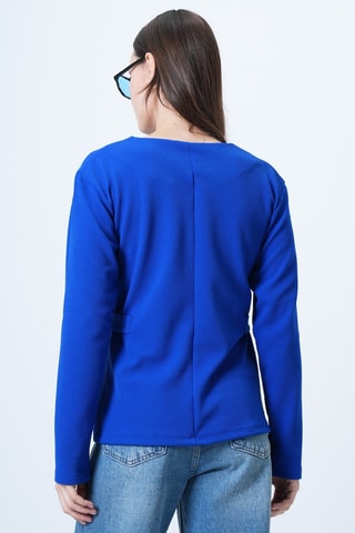 Blouse - Bleu