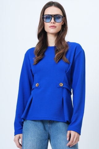 Blouse - Bleu