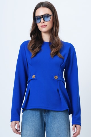 Blouse - Bleu