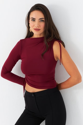 Crop top - Bordeaux