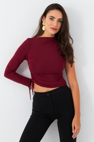 Crop top - Bordeaux