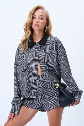 Veste - Noir et blanc