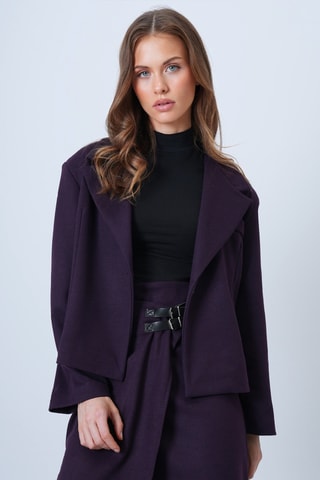 Veste - Violet foncé