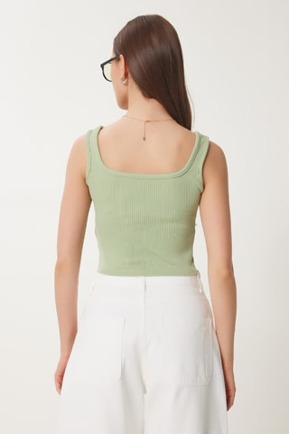 Crop top - Vert d’eau