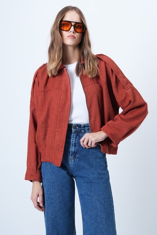 Veste - Rouge brique