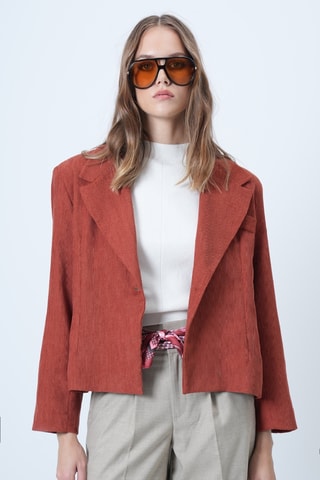 Veste - Rouge brique