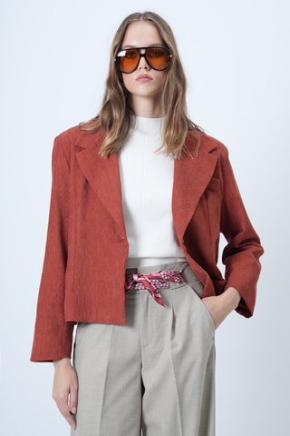 Veste - Rouge brique
