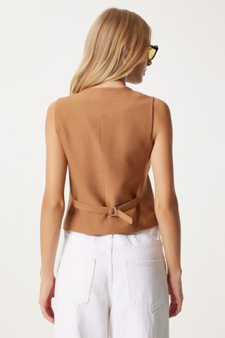 Veste sans manches - Taupe
