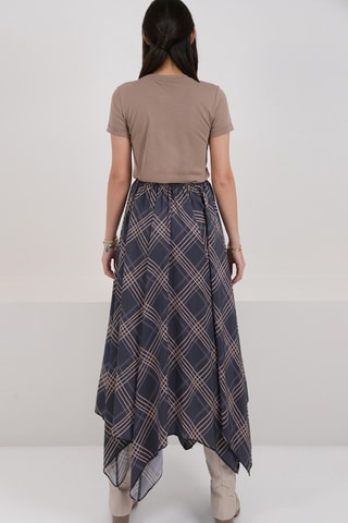 Jupe midi - Anthracite