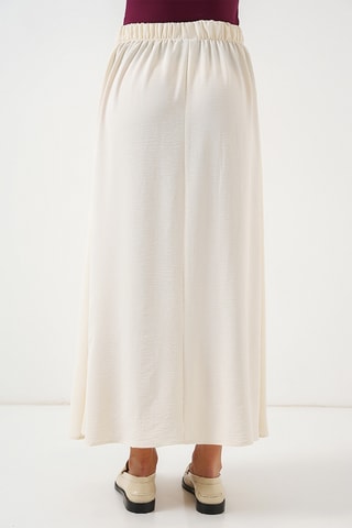 Jupe longue - Ecru