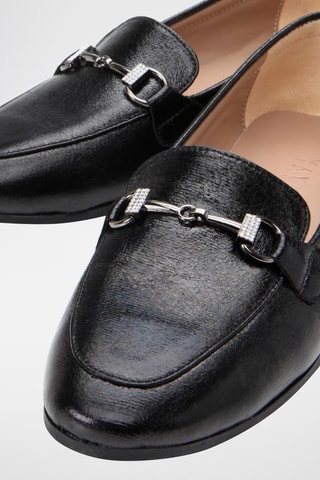 Mocassins - Noir et argenté