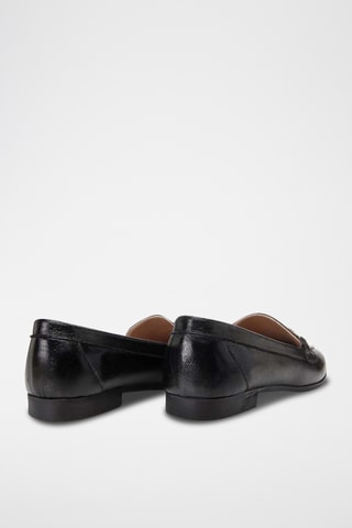 Mocassins - Noir et argenté