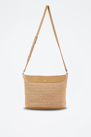 Sac bandoulière - Beige et doré