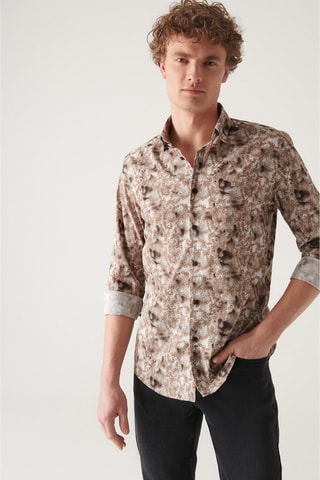 Chemise - Camel