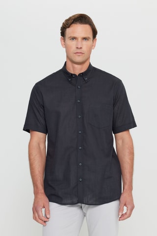 Chemise relaxed - Noir