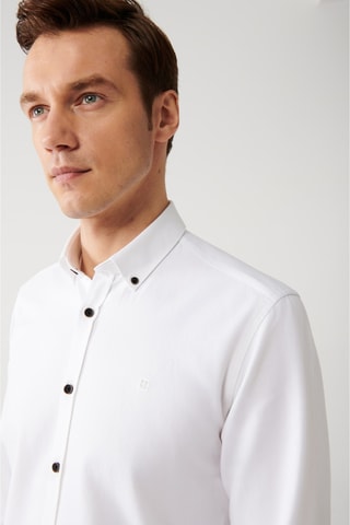 Chemise regular - Blanc