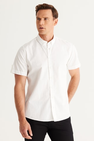 Chemise slim - Blanc