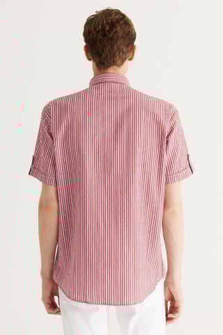 Chemise relaxed - Bordeaux