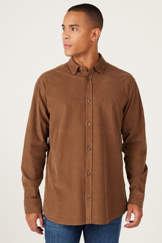 Chemise relaxed - Taupe