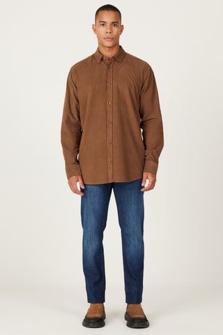 Chemise relaxed - Taupe