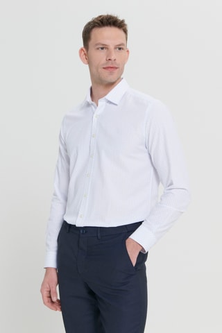 Chemise slim - Blanc