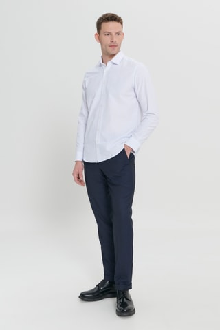 Chemise slim - Blanc