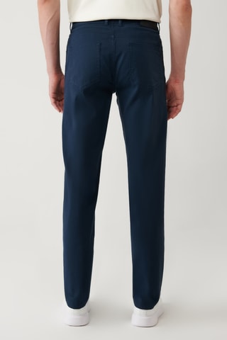 Pantalon slim - Bleu marine