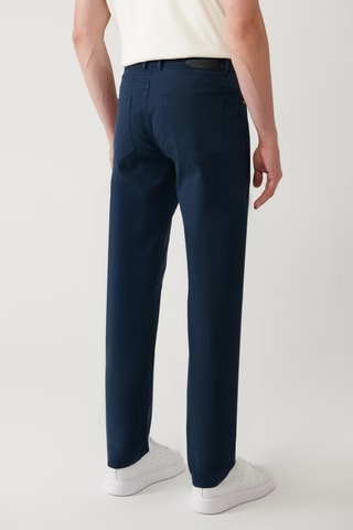 Pantalon slim - Bleu marine