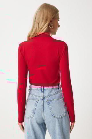 Crop top - Rouge