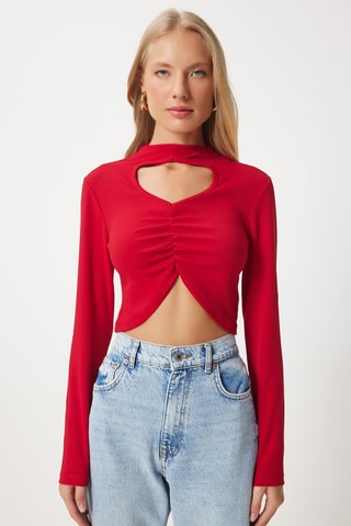Crop top - Rouge
