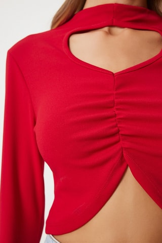 Crop top - Rouge