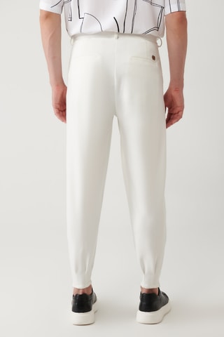 Pantalon baggy - Blanc