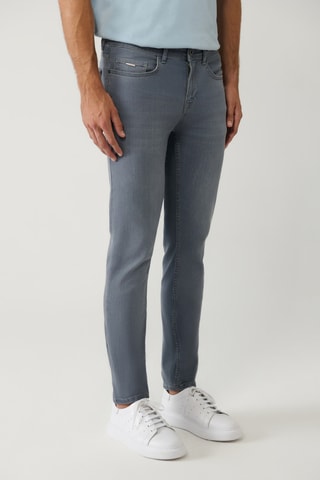 Jean slim - Gris