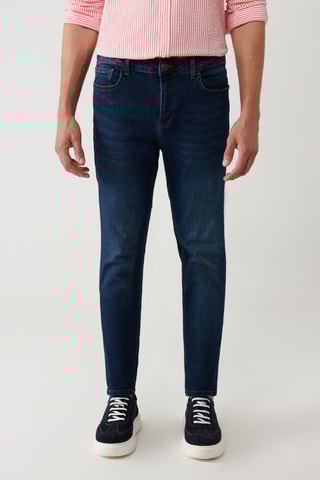 Jean skinny - Bleu marine