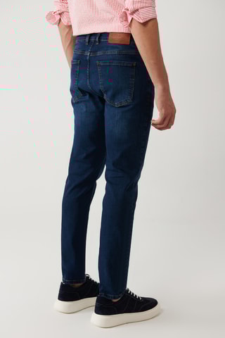 Jean skinny - Bleu marine