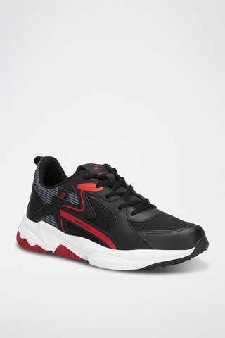 Baskets - Noir et rouge