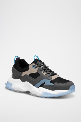 Baskets - Noir et gris foncé