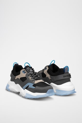 Baskets - Noir et gris foncé