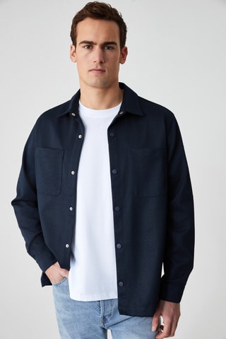 Chemise - Bleu marine