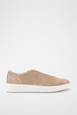 Slip-on en nubuck - Taupe