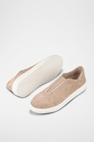 Slip-on en nubuck - Taupe