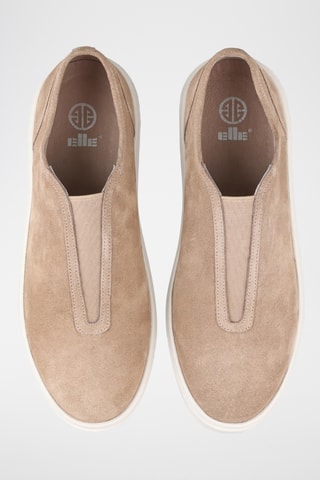 Slip-on en nubuck - Taupe