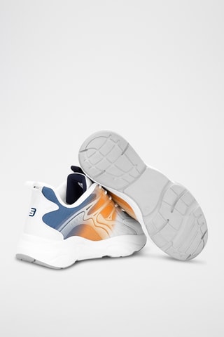 Baskets - Blanc et orange