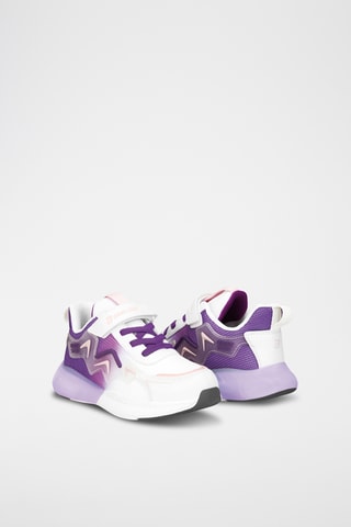 Baskets - Blanc et violet
