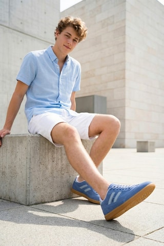 Baskets - Bleu clair