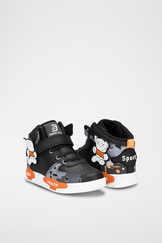 Baskets montantes - Noir