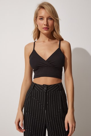 Crop top - Noir