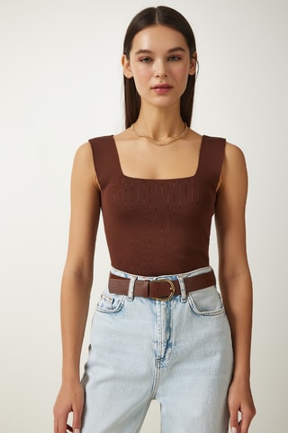 Top - Marron